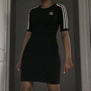 Vintage Adidas Midi Dress [BLACK]